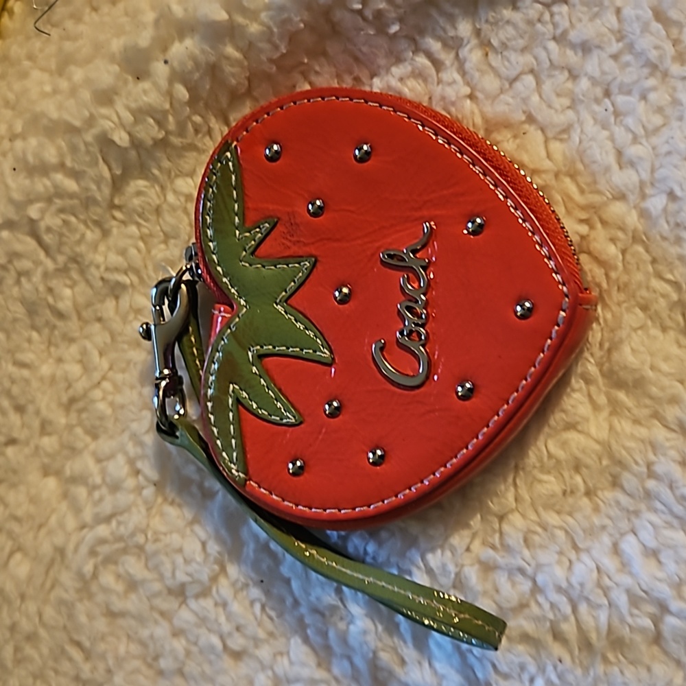 COACH Leather Coin purse
